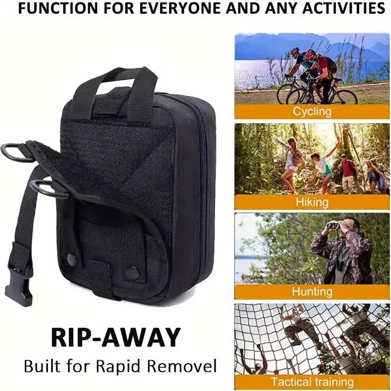 Outdoor First aid kit EDC Molle Medical Kit IFAK Survival Emergency Pack EDC Travel Fishing Camping Hiking Hunting Accessories