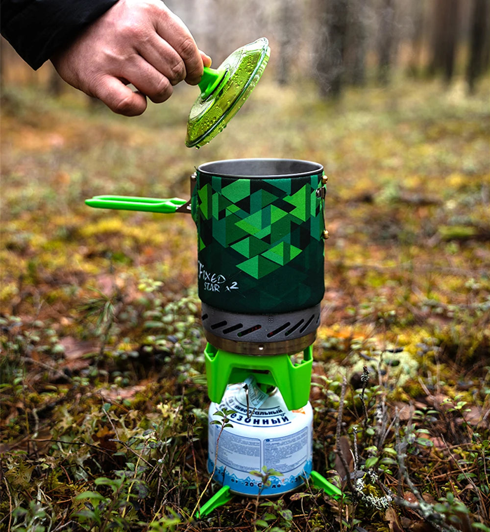 Fire Maple X2 Portable Camping Stove System — 2200W Heat Exchanger, Foldable, DRRM Field Cooker