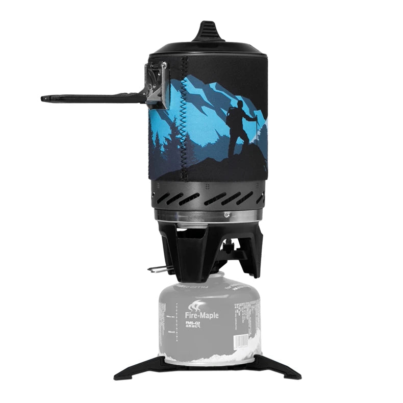 Fire Maple X2 Portable Camping Stove System — 2200W Heat Exchanger, Foldable, DRRM Field Cooker