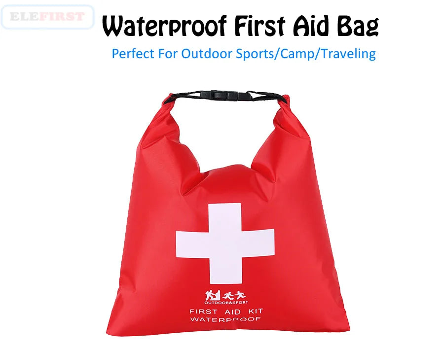 Waterproof First Aid Dry Bag 1.2L — Compact Emergency Medical Kit Case for Travel, Outdoor & Everyday Carry | Vigor Bound