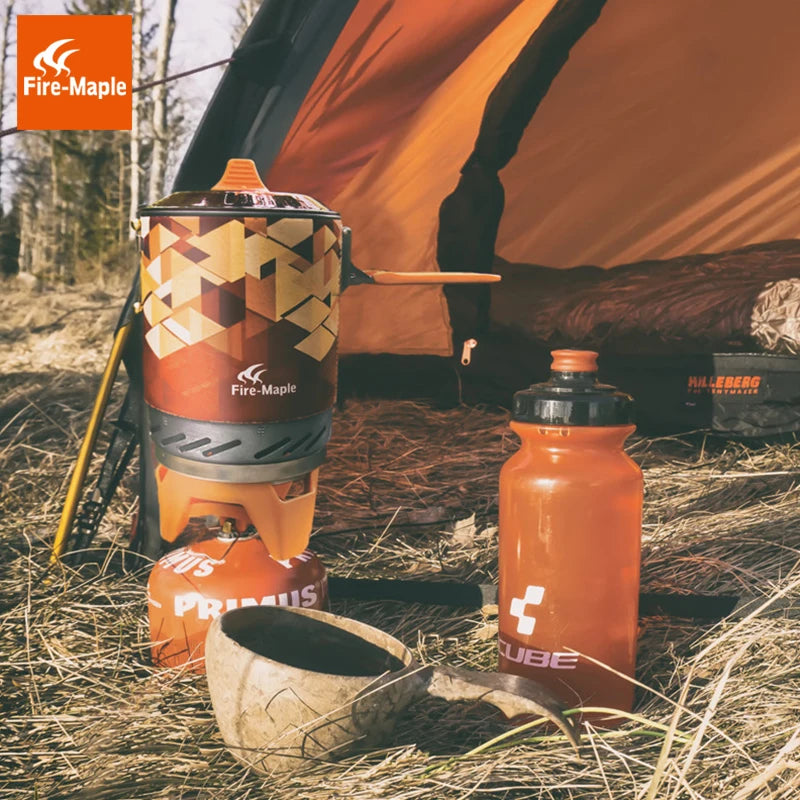 Fire Maple X2 Portable Camping Stove System — 2200W Heat Exchanger, Foldable, DRRM Field Cooker