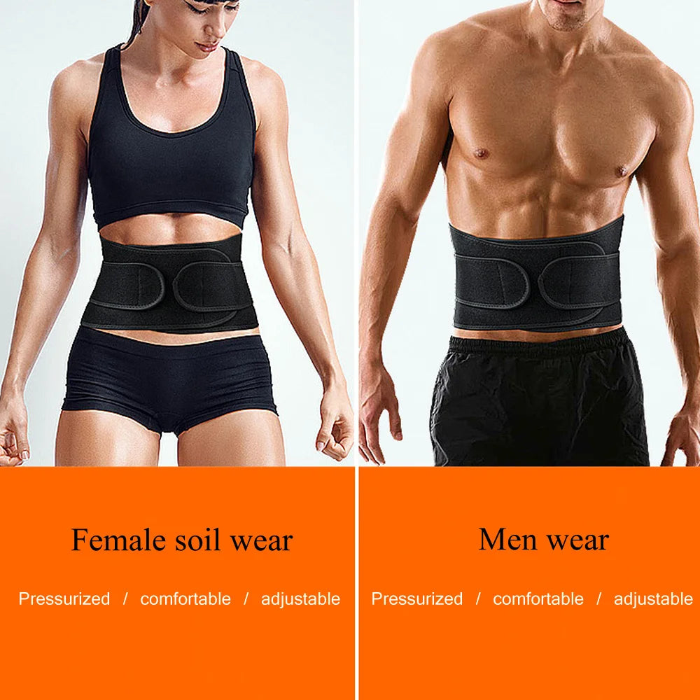 Tcare Back Support Sport Adjustable Back Brace Lumbar Support Belt with Breathable Dual Straps Gym Lower Back Pain Relief Unisex