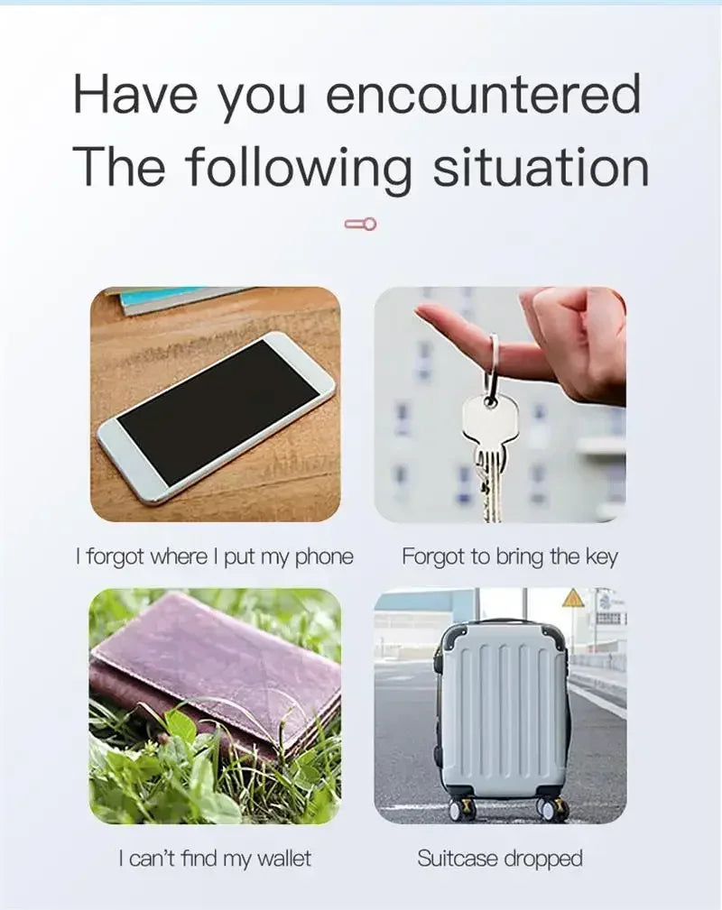 Xiaomi Smart Finder Tracker — Bluetooth 5.0 Anti-Lost Device for Keys, Pets, Wallet, Bag, Kids