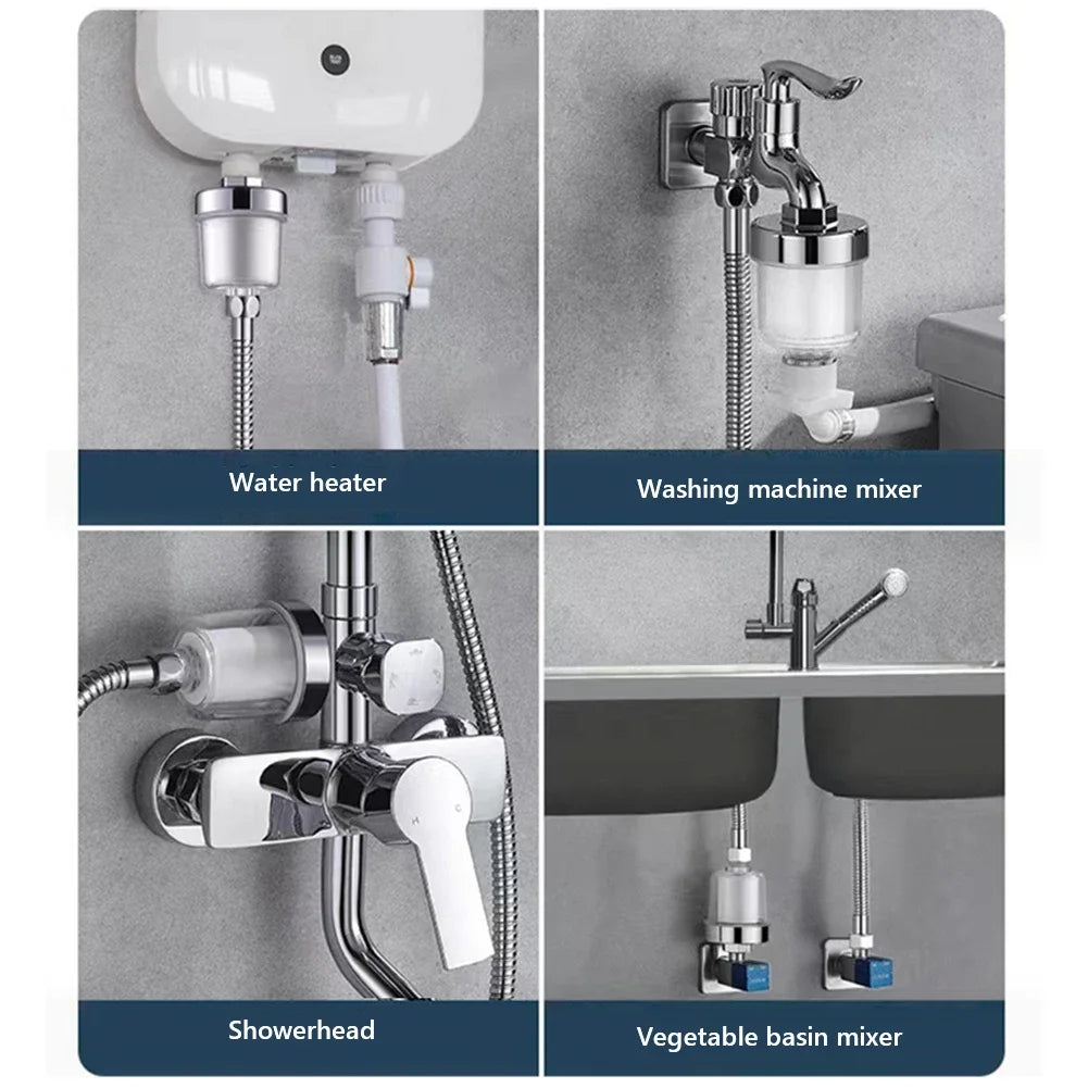 Water Outlet Purifier Kits Universal Faucet Filter Kitchen Bathroom Shower Household Filter PP Cotton High Density Filter