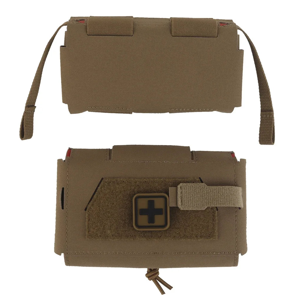 IFAK Tactical Trauma Kit — Compact MOLLE Medical First Aid Pouch for Emergency Response, Survival & Disaster Preparedness
