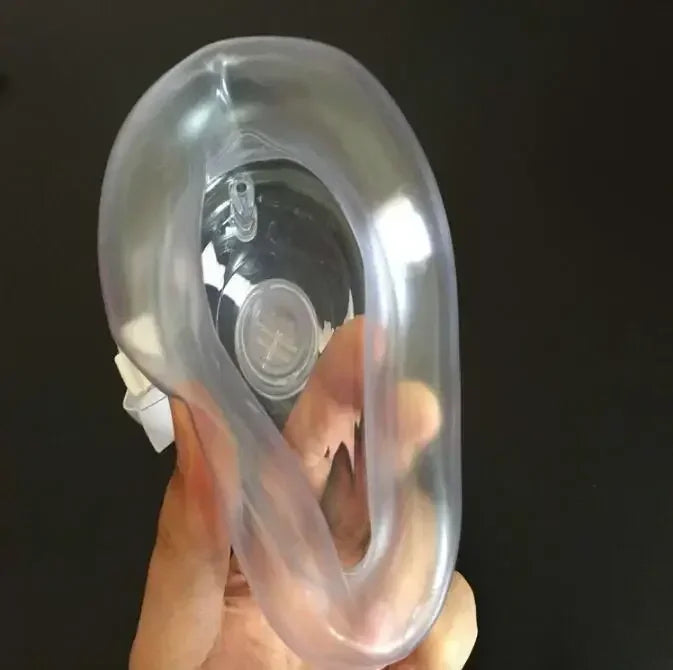 CPR Rescue Mask — One-Way Valve Face Shield, Pocket Resuscitator for Emergency First Aid