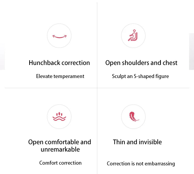 Posture Corrector Brace — Adjustable Back Straightener for Hunchback, Neck, and Waist Correction