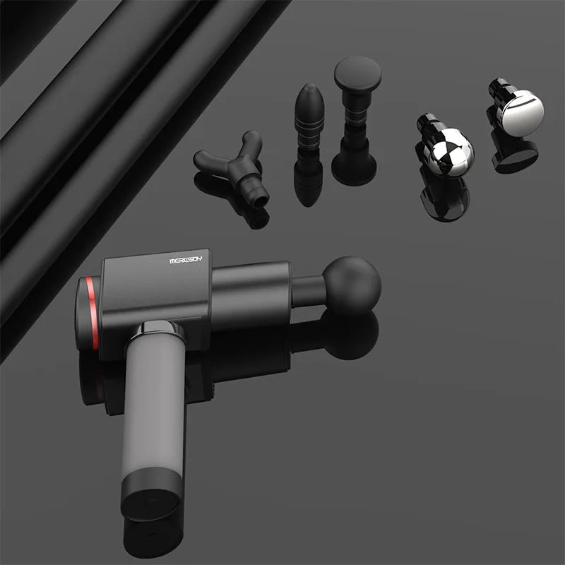 220W Professional Massage Gun 30KG Strong Force Powerful Deep Muscle Massager Brushless Motor For Training Home Gym