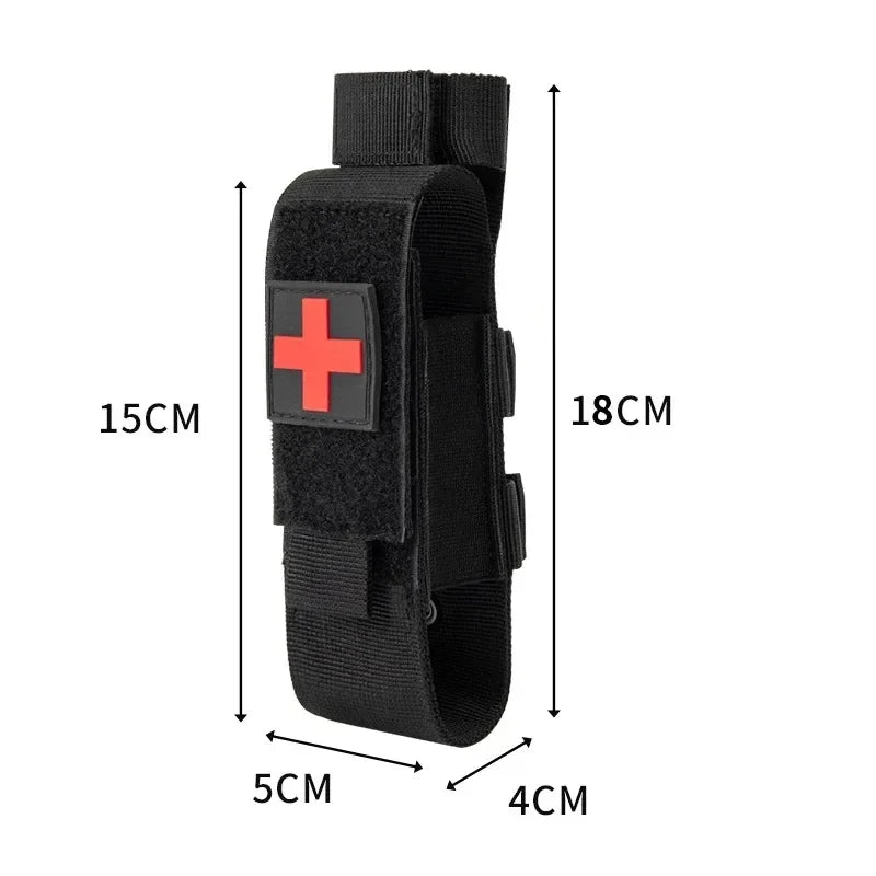 Tactical First Aid Kit — Tourniquet, Survival Pouch, Military-Grade Medical Gear