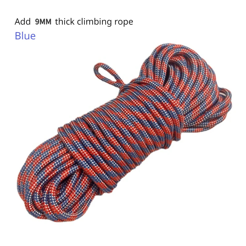 Desert Fox 9MM Emergency Escape Rope — 700kg Load, Fire & Earthquake Survival Rope for DRRM and Disaster Preparedness
