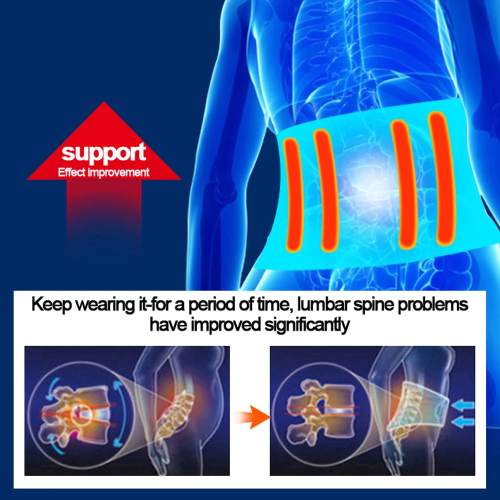 Back Brace Lower Lumbar Support for Heavy Lifting - Lower Back Support Belt - Adjustable Back Belt for Workout,Waist Pain Relief
