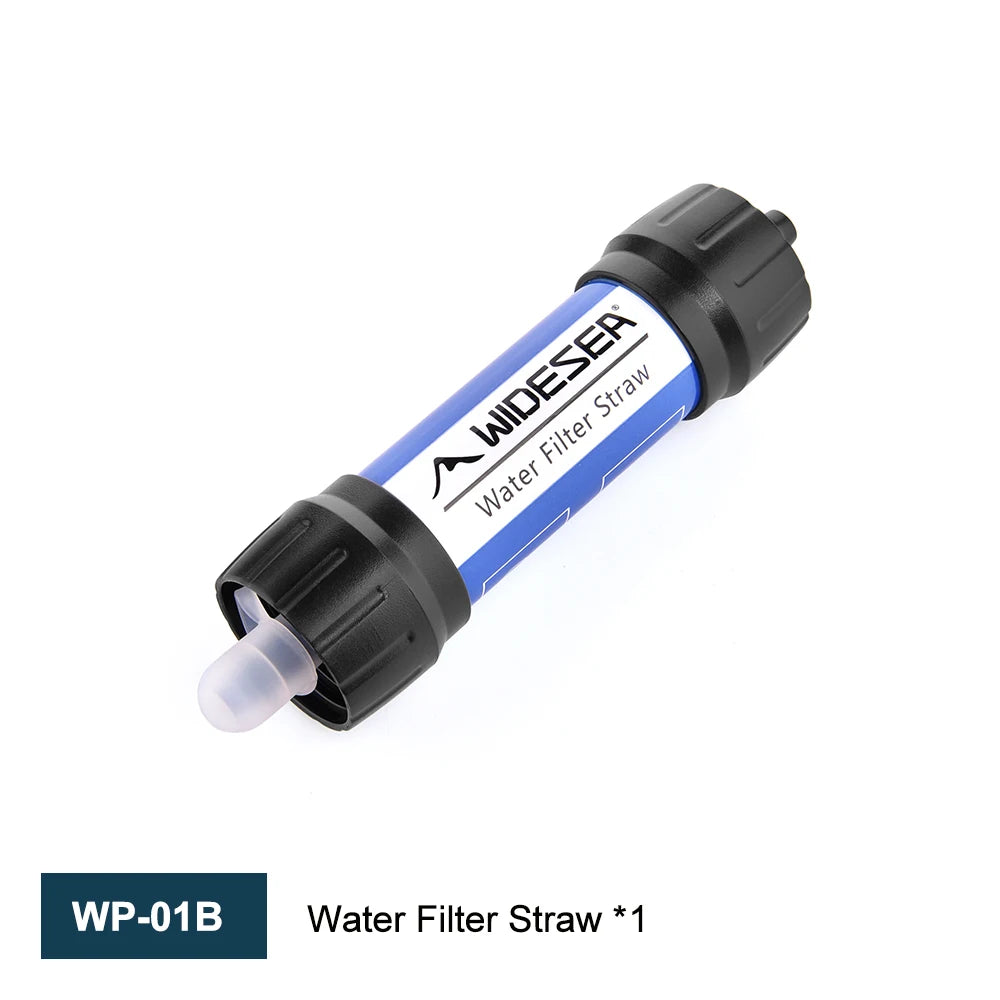 Camping Outdoor Water Purifier 0.01Micron Filtration Portable Reusable Straw Type Use Of Highqualitymedical Hollow Fiber