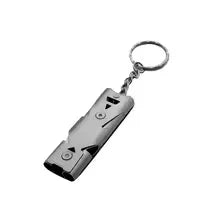 Emergency Signal Whistle Keychain - DRRM Go-Bag Essential