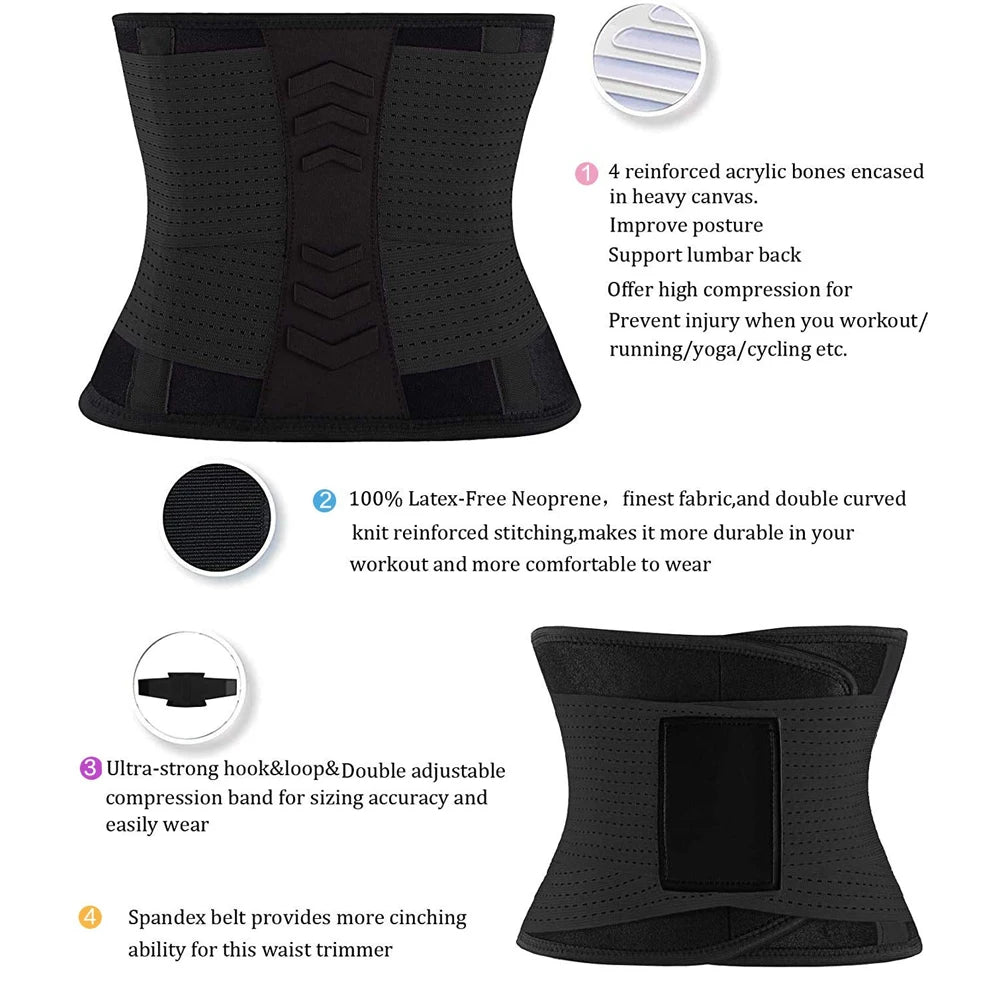 1 Piece Sports Waist Brace for Lower Back Pain, Back Support Belt Breathable Lower Back Pain Relief for Herniated Disc, Sciatica