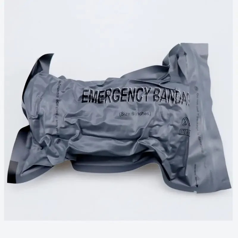 Emergency Compression Bandage — Tactical Trauma Pressure Dressing for Wound Control & Hemorrhage First Aid