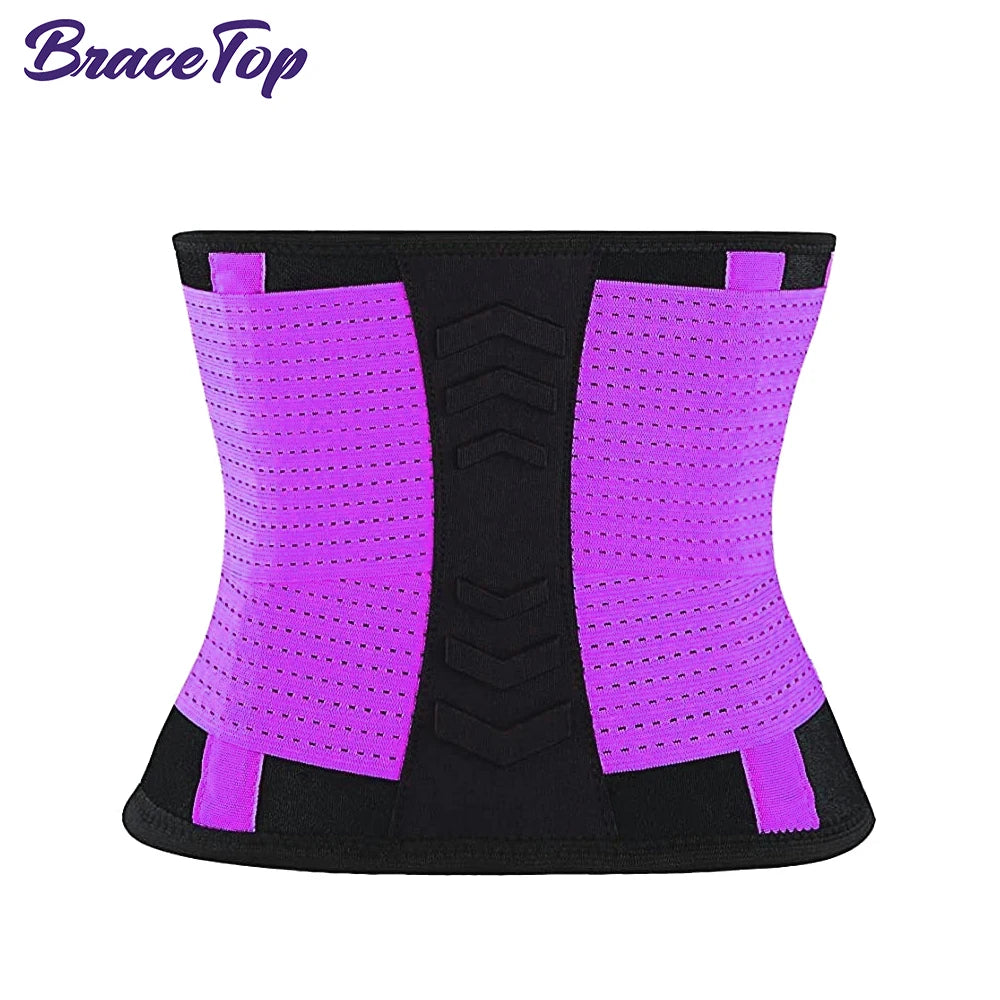 1 Piece Sports Waist Brace for Lower Back Pain, Back Support Belt Breathable Lower Back Pain Relief for Herniated Disc, Sciatica