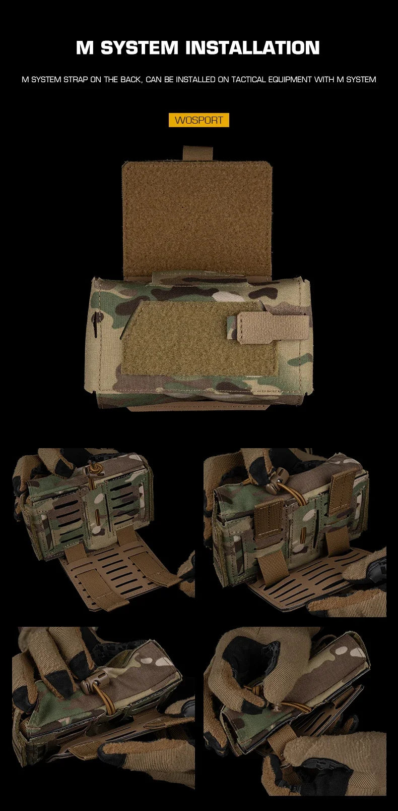 IFAK Tactical Trauma Kit — Compact MOLLE Medical First Aid Pouch for Emergency Response, Survival & Disaster Preparedness