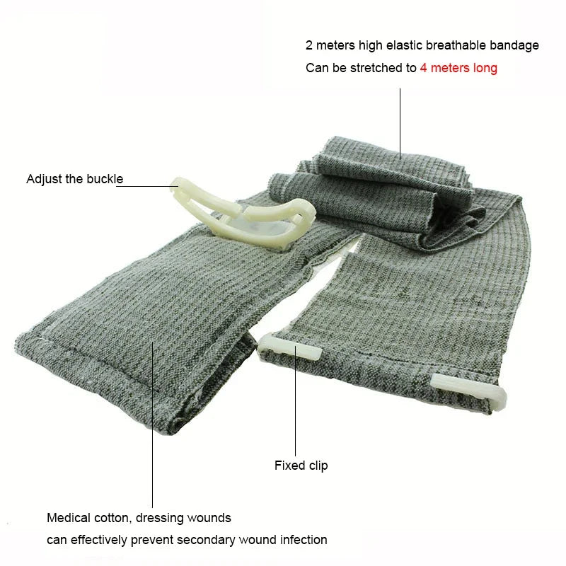 Emergency Compression Bandage — Tactical Trauma Pressure Dressing for Wound Control & Hemorrhage First Aid