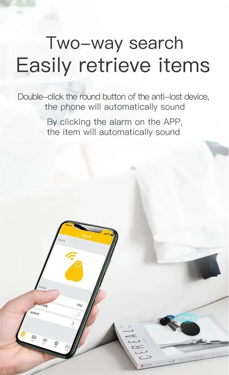 Xiaomi Smart Finder Tracker — Bluetooth 5.0 Anti-Lost Device for Keys, Pets, Wallet, Bag, Kids