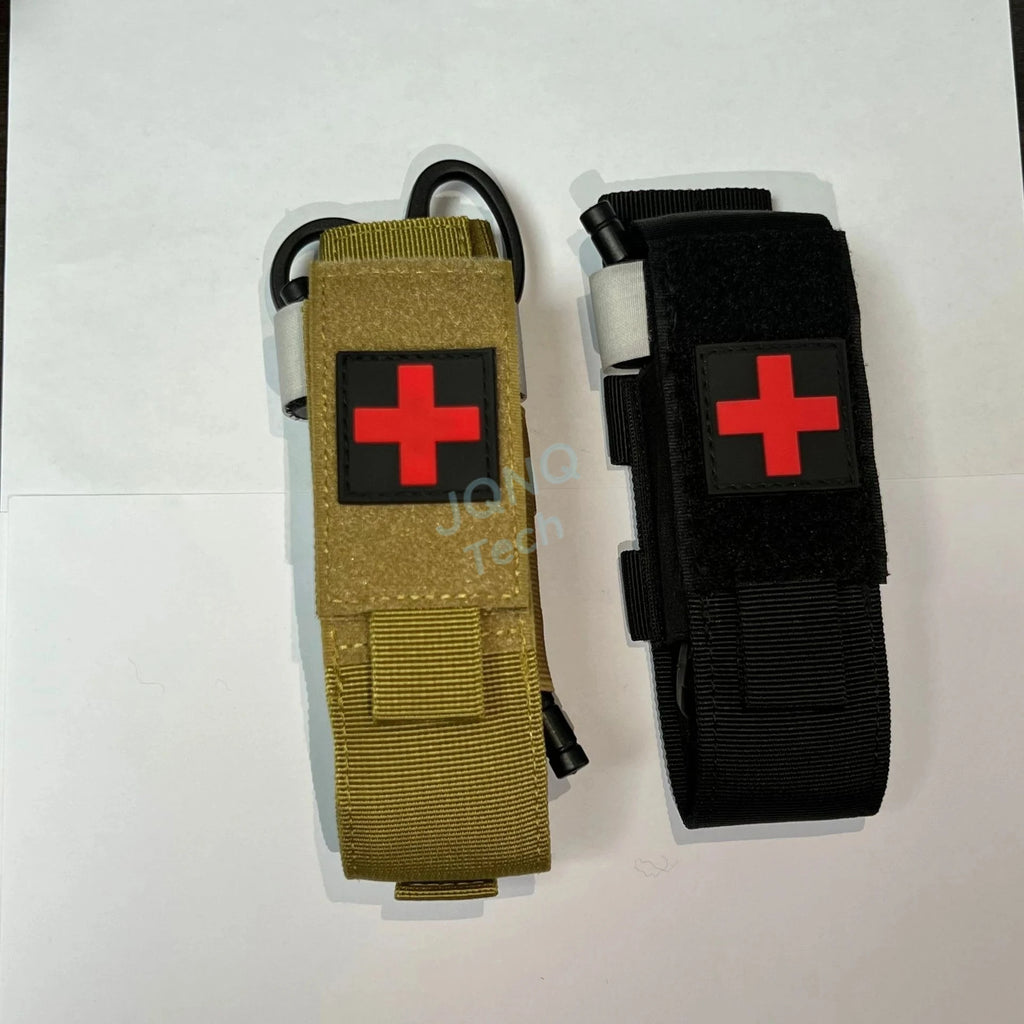 Tactical Tourniquet Pouch — MOLLE Nylon EDC First Aid Carrier for CAT, Belt, Vest & Go-Bag