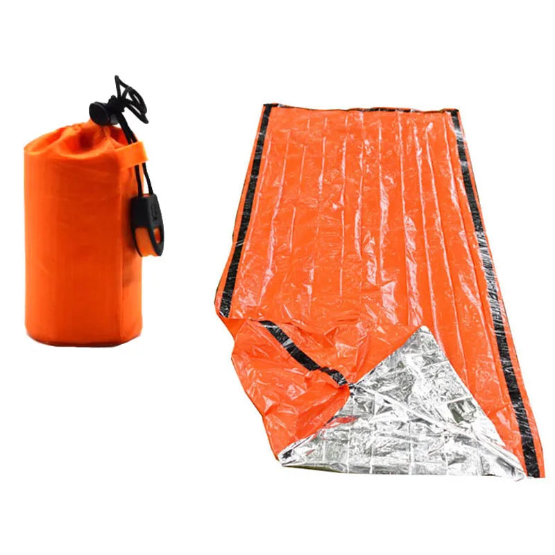 Emergency Mylar Survival Sleeping Bag — Waterproof Thermal Sack for Disaster Rescue, Hypothermia Prevention & Outdoor Survival 2