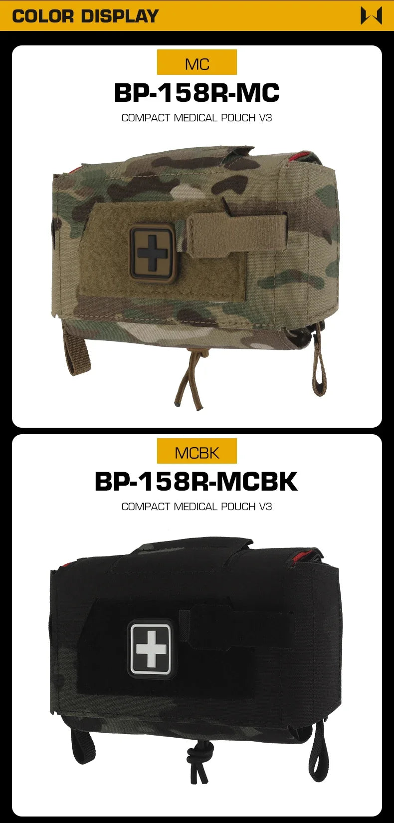 IFAK Tactical Trauma Kit — Compact MOLLE Medical First Aid Pouch for Emergency Response, Survival & Disaster Preparedness