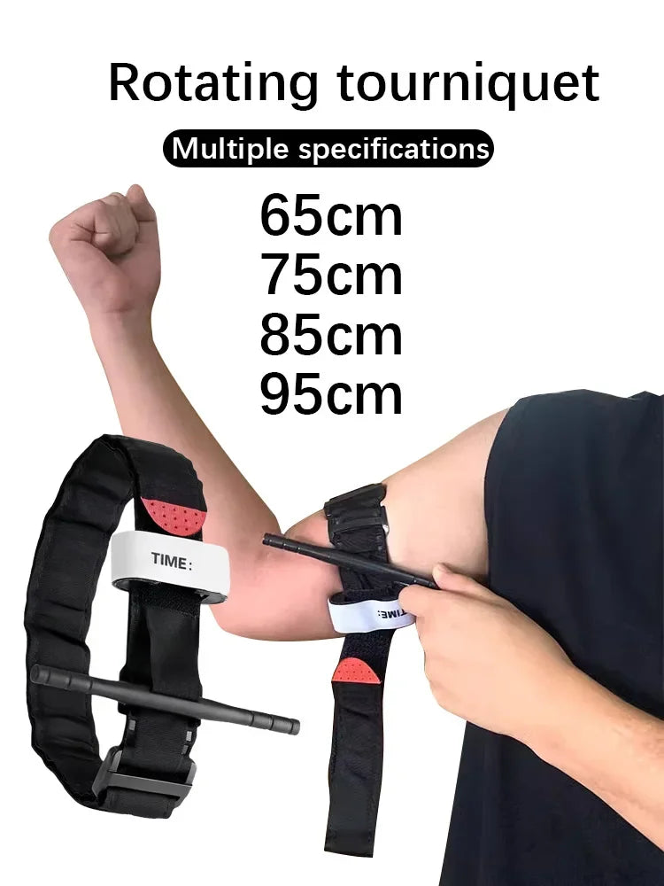 Tactical Rotating Tourniquet — Military-Grade Hemorrhage Control for Emergency First Aid, Disaster Response & Trauma Kits