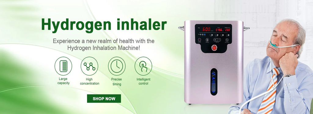 Suyzeko 300ML 450ML Hydrogen Generator Hydrogen Inhalation Machine 99.99% Hydrogen Water Generator Ionizer Home Care 2024 Gifts
