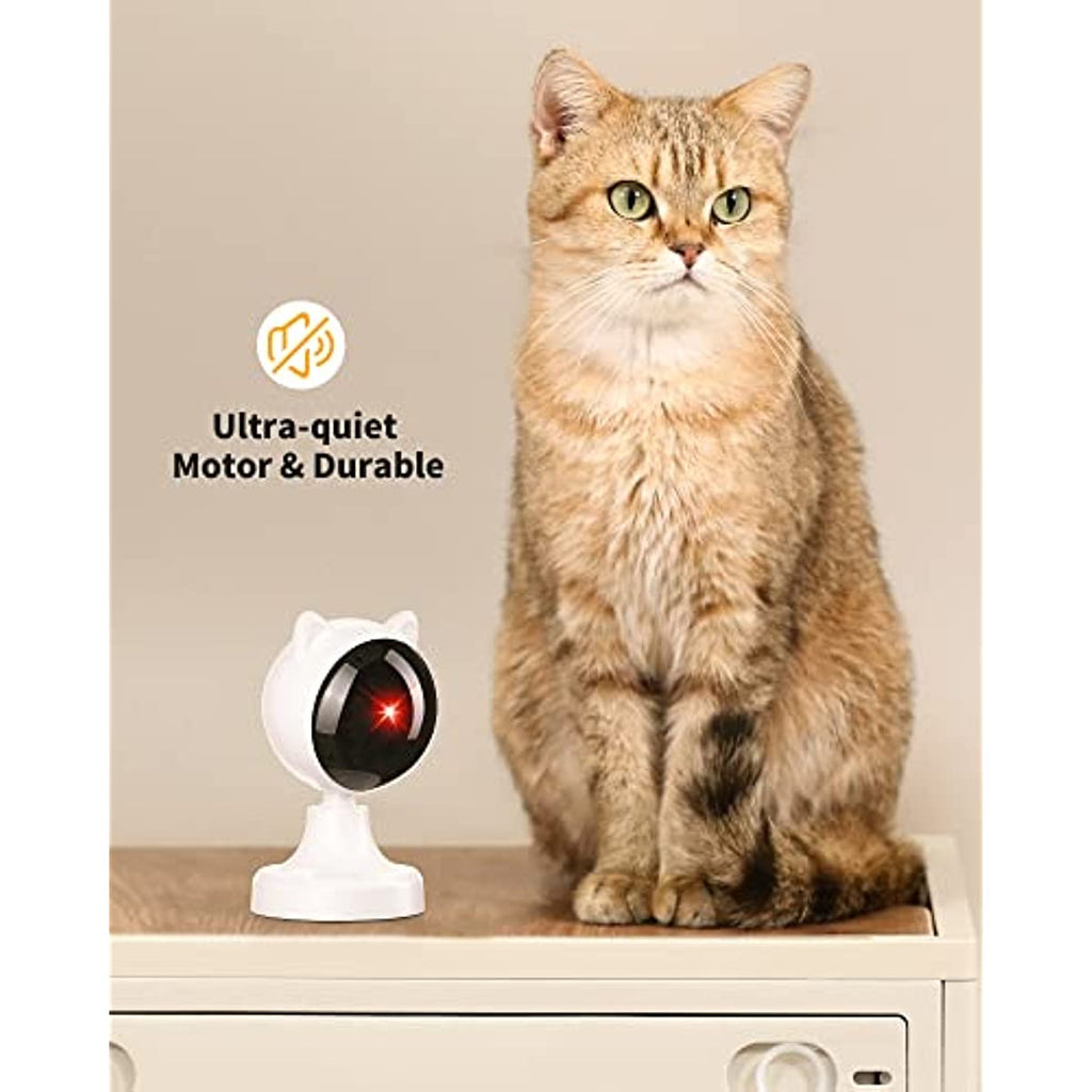 ATUBAN Automatic Laser Cat Toys,USB Rechargeable,Interactive Cat Toy for Indoor Cats Kitty Kittens Dog,Multifunctional Cat Toy