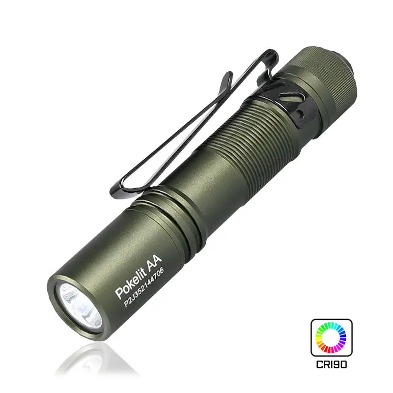 ACEBEAM High CRI EDC Flashlight Pokelit AA Rechargeable LED Flashlights Wide Voltage Mini Torch For Camping Survival Convoy Work