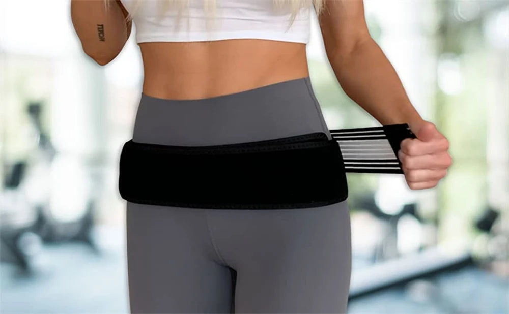 Sacroiliac SI Joint Hip Belt, Hip Braces for Hip Pain, Pelvic Support Belt,Sciatica Pelvis Lumbar Pain Relief,Lower Back Support