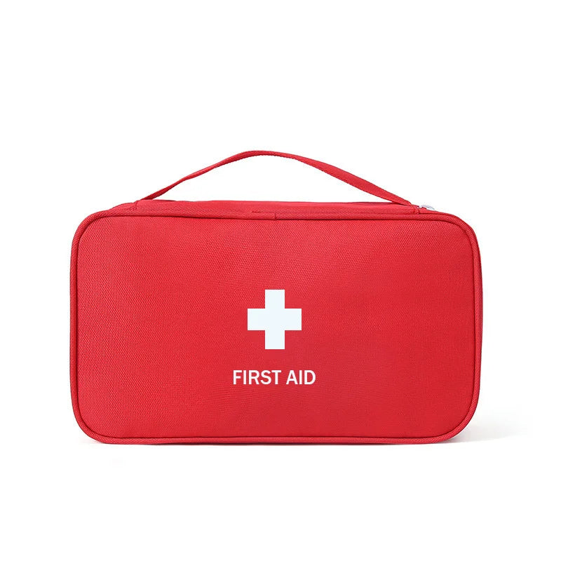 First Aid Kit Emergency Survival Bag Handbag Durable Trauma Bag Compact Rescue Tote Bag Portable Medicine Storage Bag