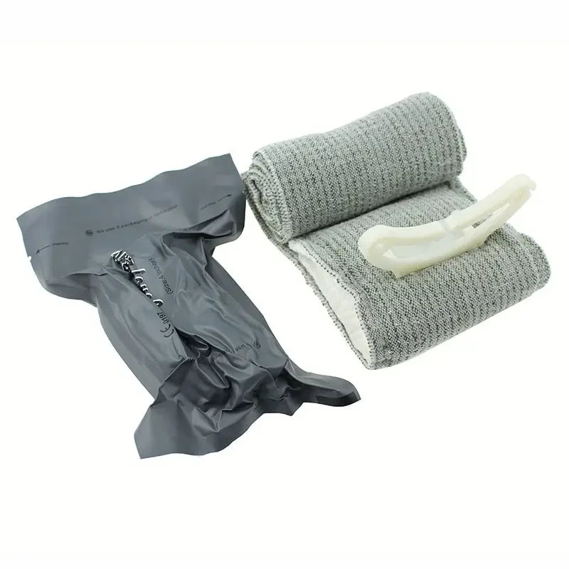 Emergency Compression Bandage — Tactical Trauma Pressure Dressing for Wound Control & Hemorrhage First Aid