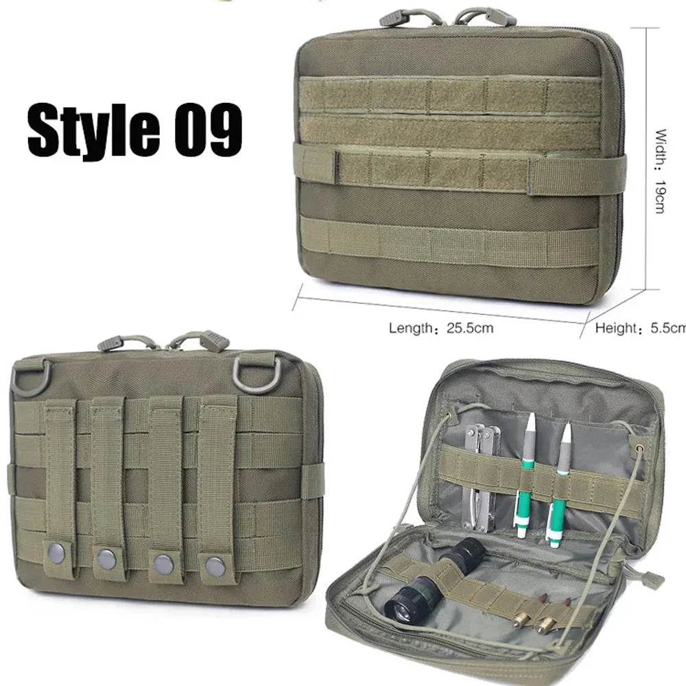 OPHIDIAN Multifunctional Equipment Bag Waist Bag Hunting Bag Emergency Kit Outdoor Medical First Aid Kit Camping Survival