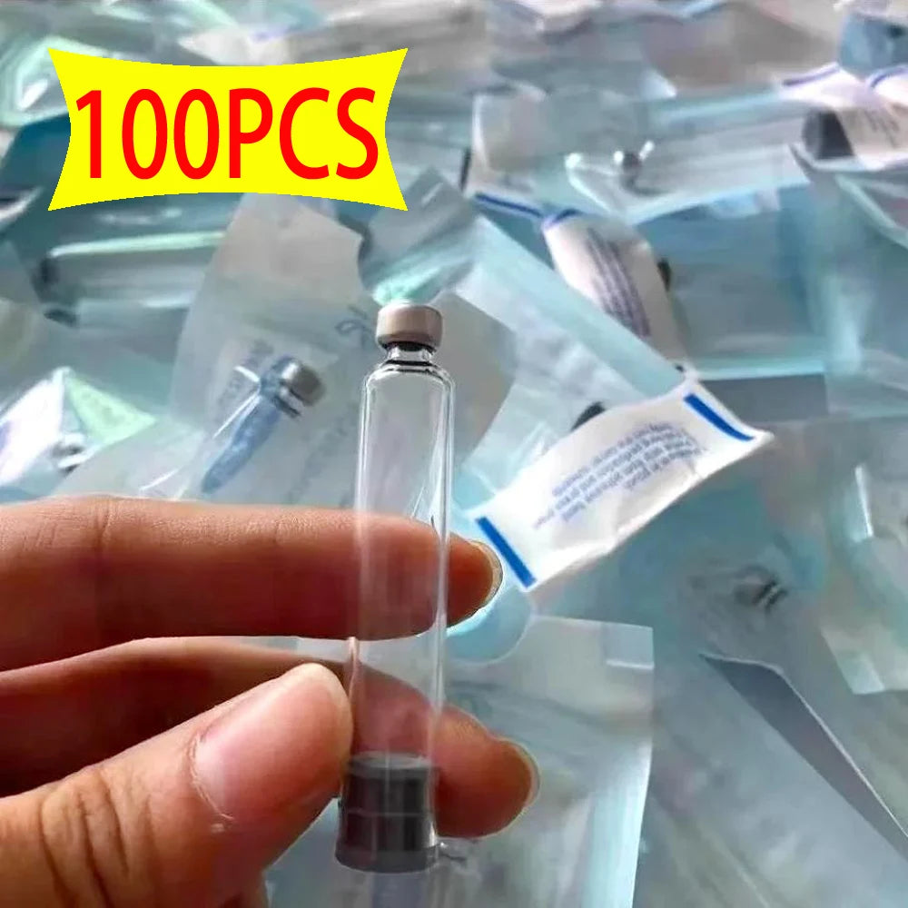 10-100pcs Insulin Cartridges 3ml Empty Cassette Bottle for Lilly Insulin Injection Pen Individual Packaging Medical Aesthetics