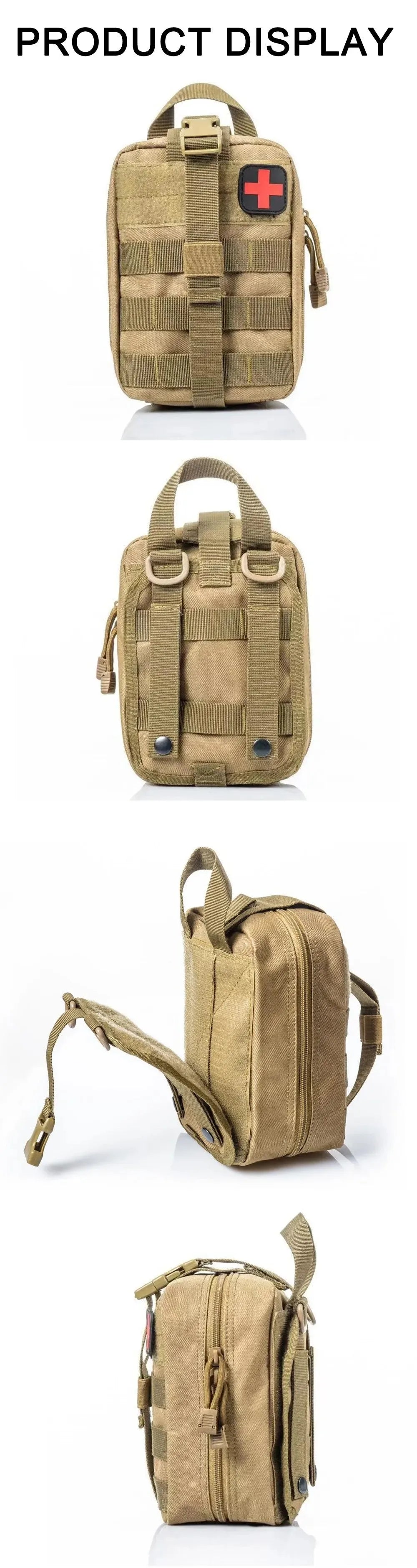 Tactical First Aid Bag Survival Pouch Outdoor Medical Box Large Size SOS Bag/PackageMedical Kit Bag Molle EMT Emergency