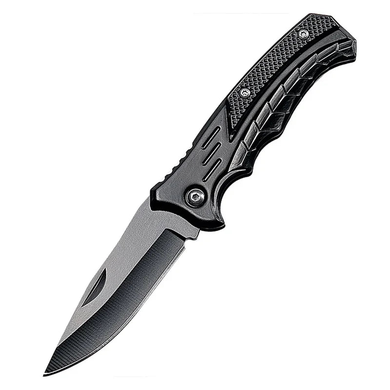 Fine Stainless Steel Folding Pocket with Sharp Edge Multifunctional Utility Tool for Camping BBQ and Outdoor Survival
