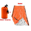 Emergency Mylar Survival Sleeping Bag — Waterproof Thermal Sack for Disaster Rescue, Hypothermia Prevention & Outdoor Survival