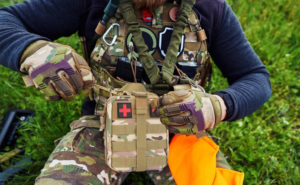 Outdoor First aid kit EDC Molle Medical Kit IFAK Survival Emergency Pack EDC Travel Fishing Camping Hiking Hunting Accessories