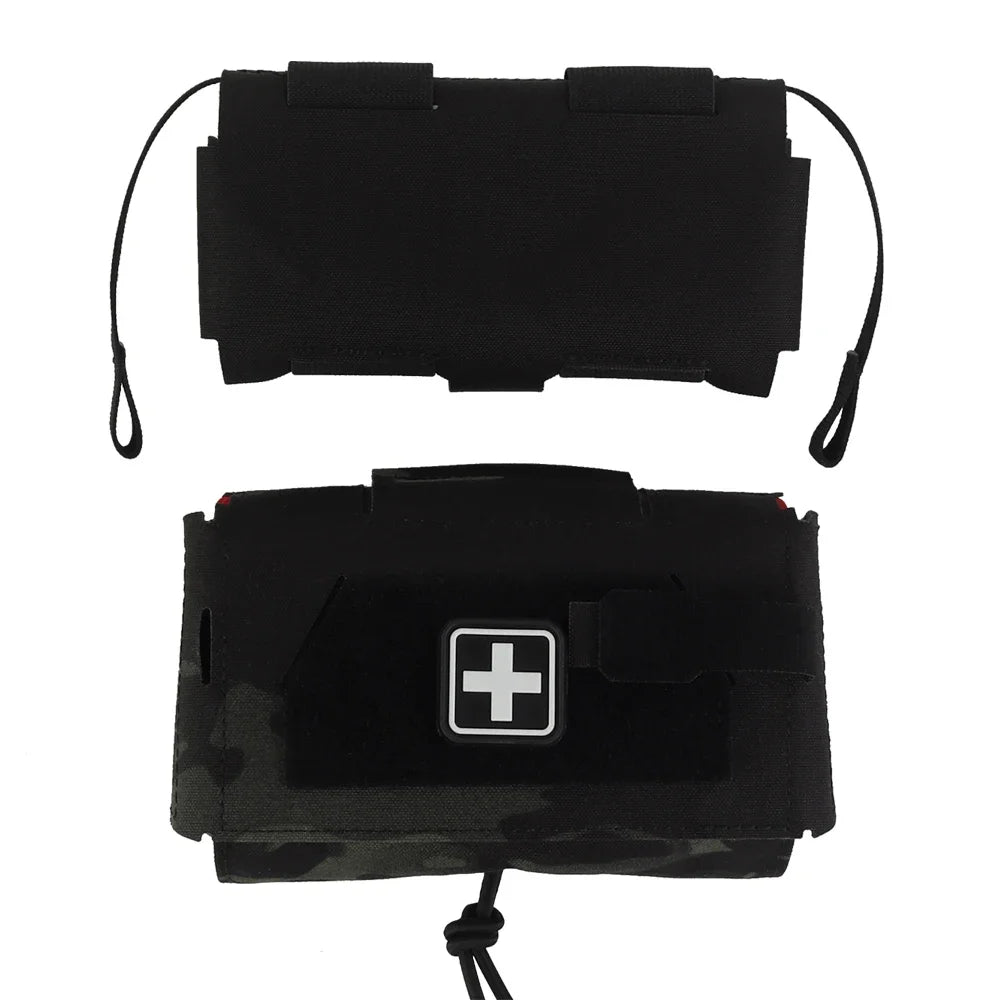 IFAK Tactical Trauma Kit — Compact MOLLE Medical First Aid Pouch for Emergency Response, Survival & Disaster Preparedness