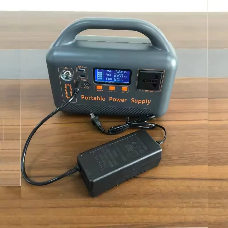 400W Portable Power Station — 192Wh LiFePO4, Solar-Ready, 220V Emergency Power Bank