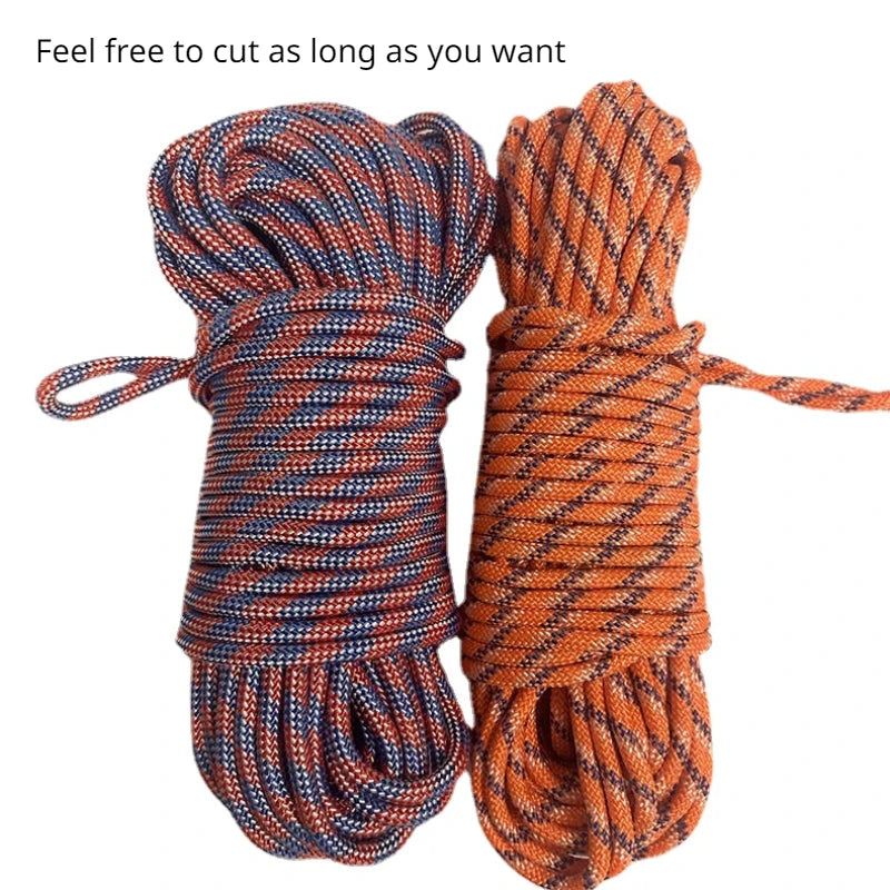 Desert Fox 9MM Emergency Escape Rope — 700kg Load, Fire & Earthquake Survival Rope for DRRM and Disaster Preparedness