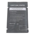 Vented Chest Seal — Occlusive Adhesive Dressing for Open Chest Wounds, Pneumothorax & Tactical Trauma Care