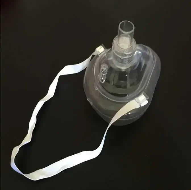 CPR Rescue Mask — One-Way Valve Face Shield, Pocket Resuscitator for Emergency First Aid