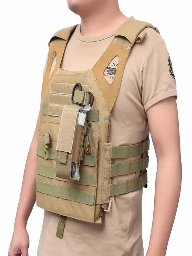 Tactical Tourniquet Pouch — MOLLE Nylon EDC First Aid Carrier for CAT, Belt, Vest & Go-Bag