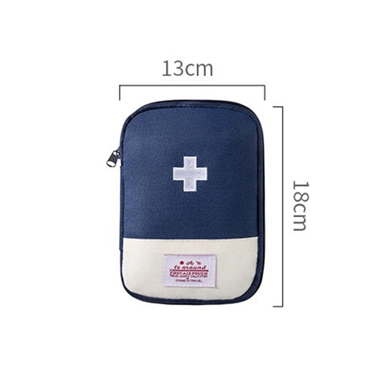 Travel Medicine Bag Pill Storage Pouch Outdoor Essentials Emergency Survival Bag Mini First-aid Kit Portable Home Storage Bag