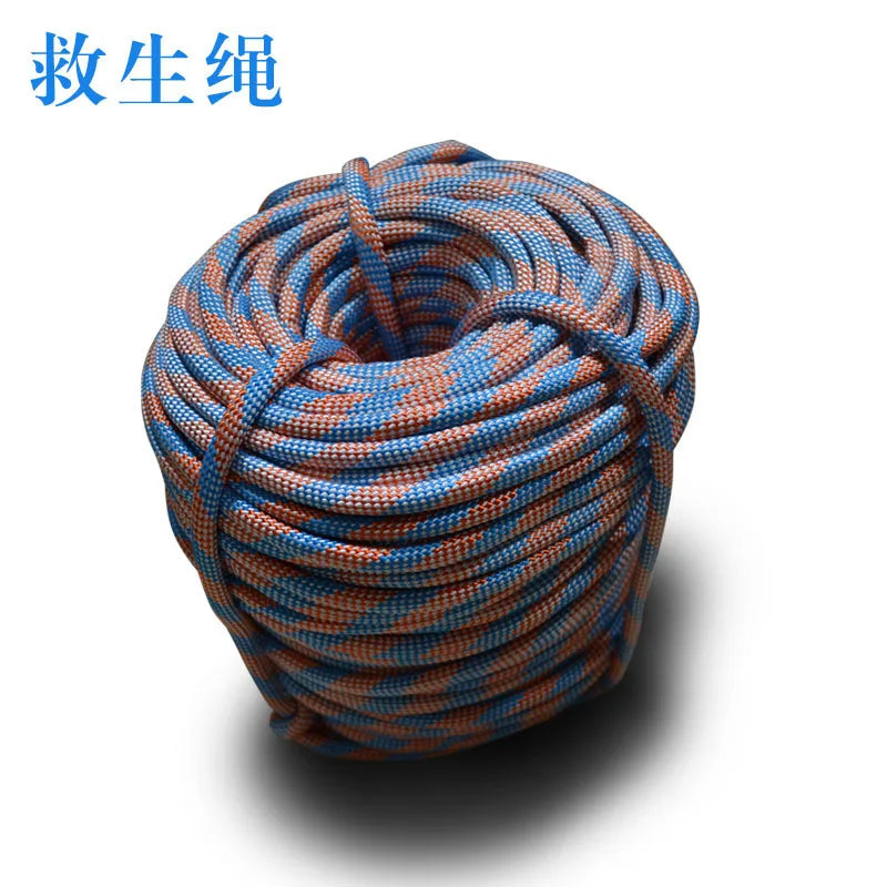 Desert Fox 9MM Emergency Escape Rope — 700kg Load, Fire & Earthquake Survival Rope for DRRM and Disaster Preparedness