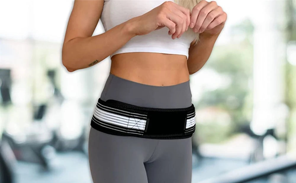 Sacroiliac SI Joint Hip Belt, Hip Braces for Hip Pain, Pelvic Support Belt,Sciatica Pelvis Lumbar Pain Relief,Lower Back Support