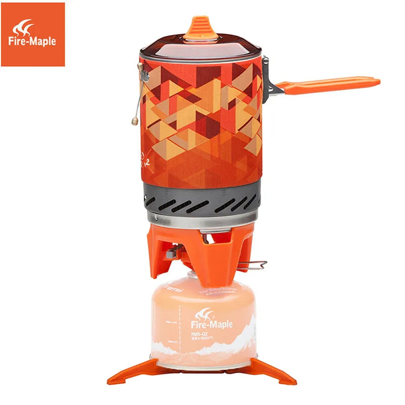 Fire Maple X2 Portable Camping Stove System — 2200W Heat Exchanger, Foldable, DRRM Field Cooker