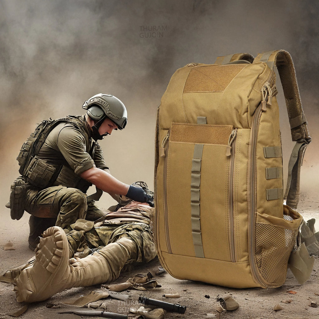 Tactical 40L First Aid Backpack — Waterproof MOLLE Medical Bag for Emergency, Hiking & Outdoor Survival | Vigor Bound